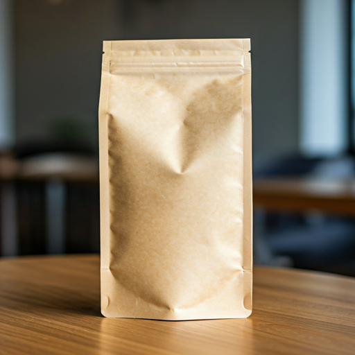 Illustrative coffee bag